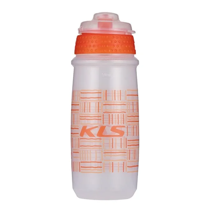 Premium Bidon KLS Atacama 650ml przezroczysty pomarańczowy