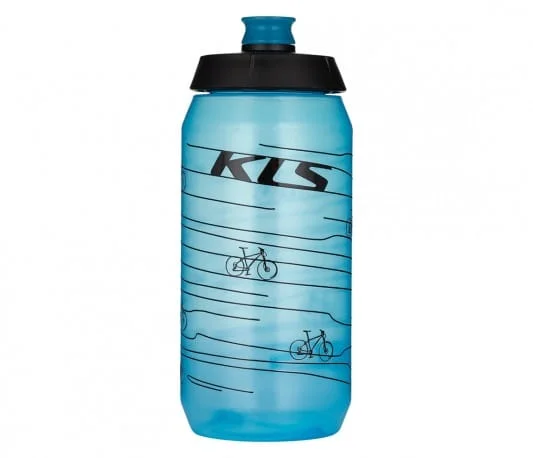 Bezpieczna płatność Bidon KLS Kolibri 550ml przezroczysty niebieski