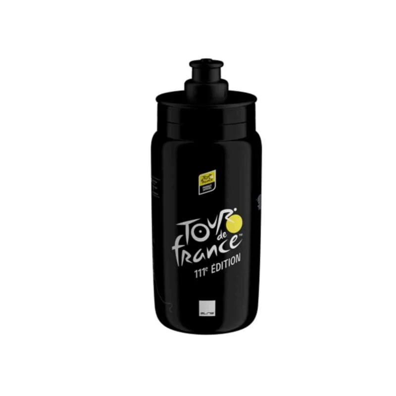 Dostępne od ręki Bidon Elite Fly Teams TDF map 550ml czarny