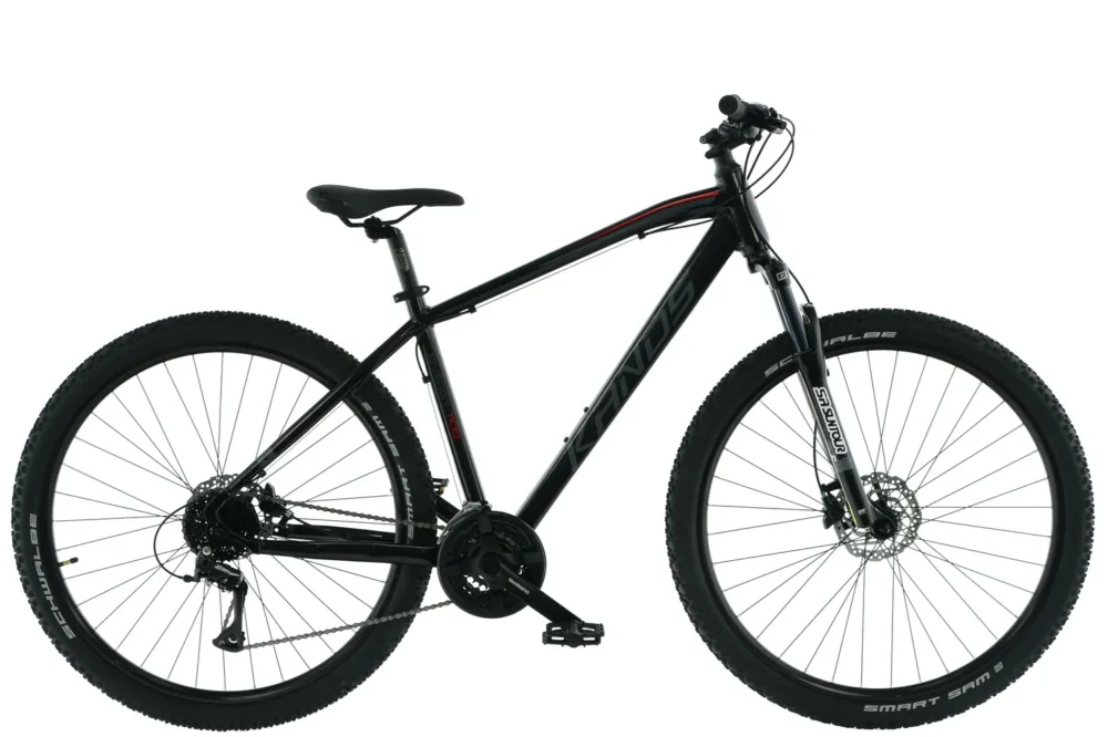Rower górski MTB Kands Energy 1100 29 czarno-czerwony Bezpieczne zakupy