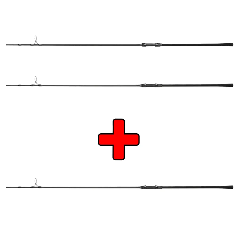 Hit cenowy Zestaw Wędek 2+1 Gratis JRC Cocoon 2g Rod Wersja 12ft / 3.00lb 50