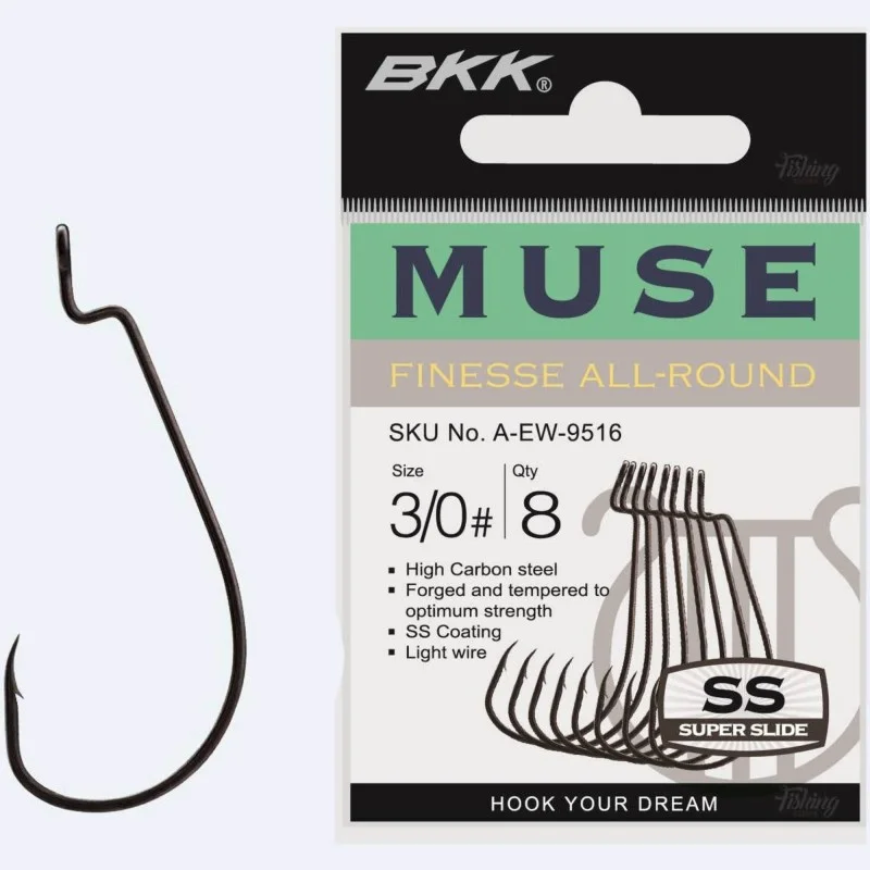 Szybka dostawa Haczyki Offsetowe BKK Muse - 1/0
