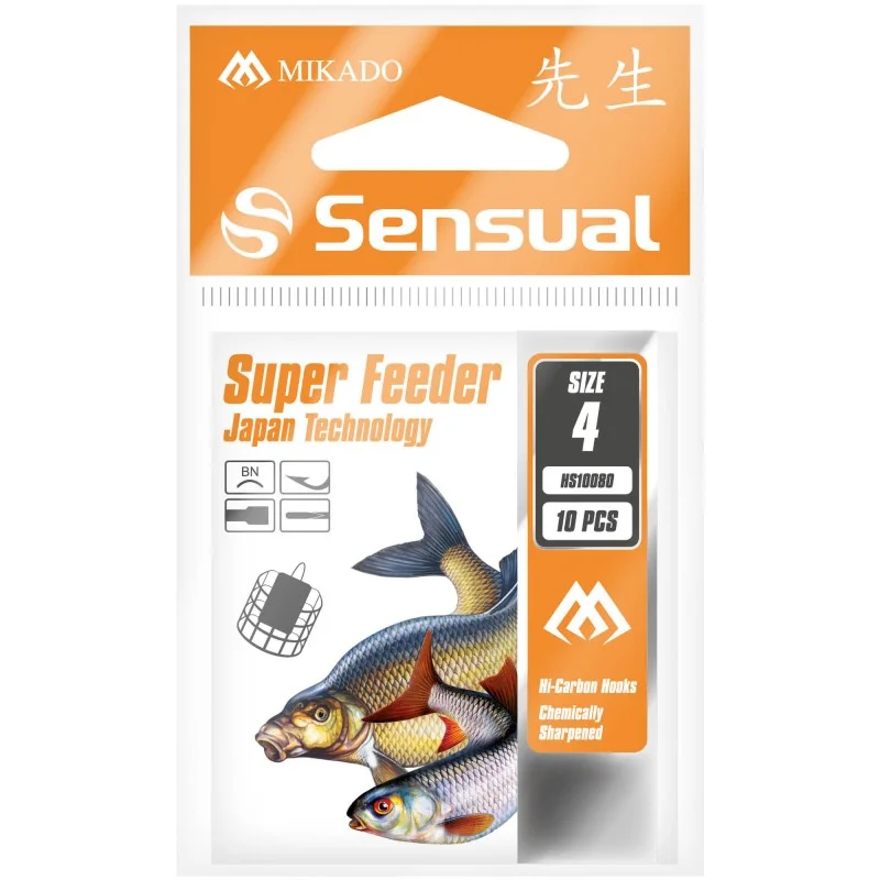 Cena promocyjna Haczyk Mikado Sensual Super Feeder - 10 Bn
