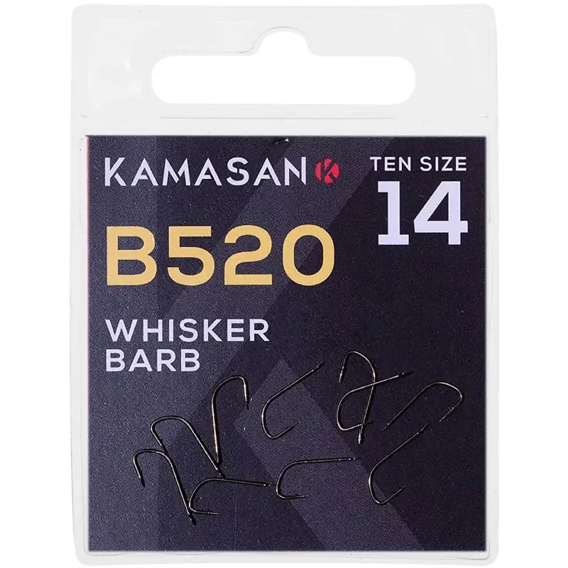 Tylko dziś Haczyki Kamasan B520 Whisker Barbless - 16