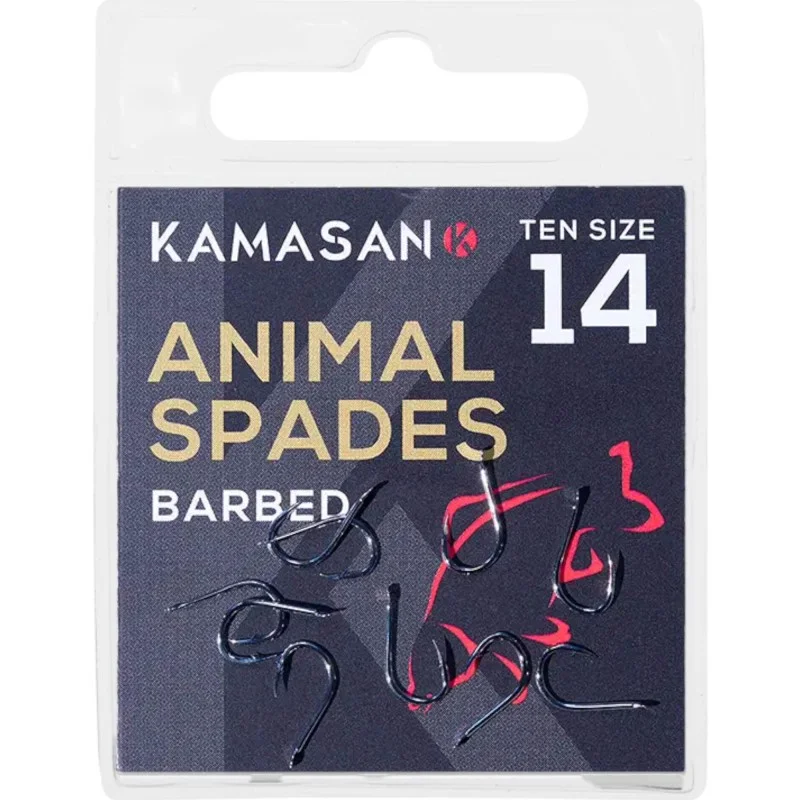 Haczyki Kamasan Animal Spade Barbed - 10 Cena promocyjna