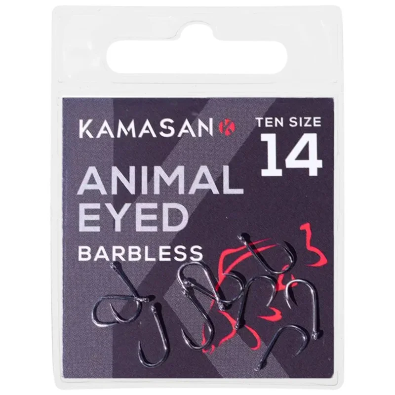 Oferta czasowa Haczyki Kamasan Animal Eyed Barbless - 16