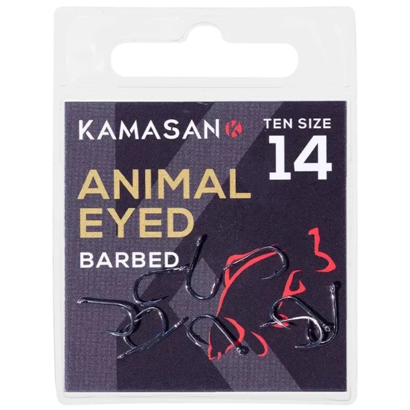 Haczyki Kamasan Animal Eyed Barbed - 10 Tylko dziś