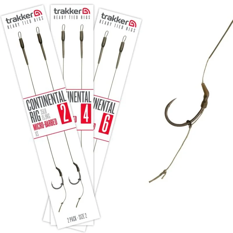 Przypony Trakker Continental Rig 2 Pack Micro Barbed - 2 Dodaj do koszyka