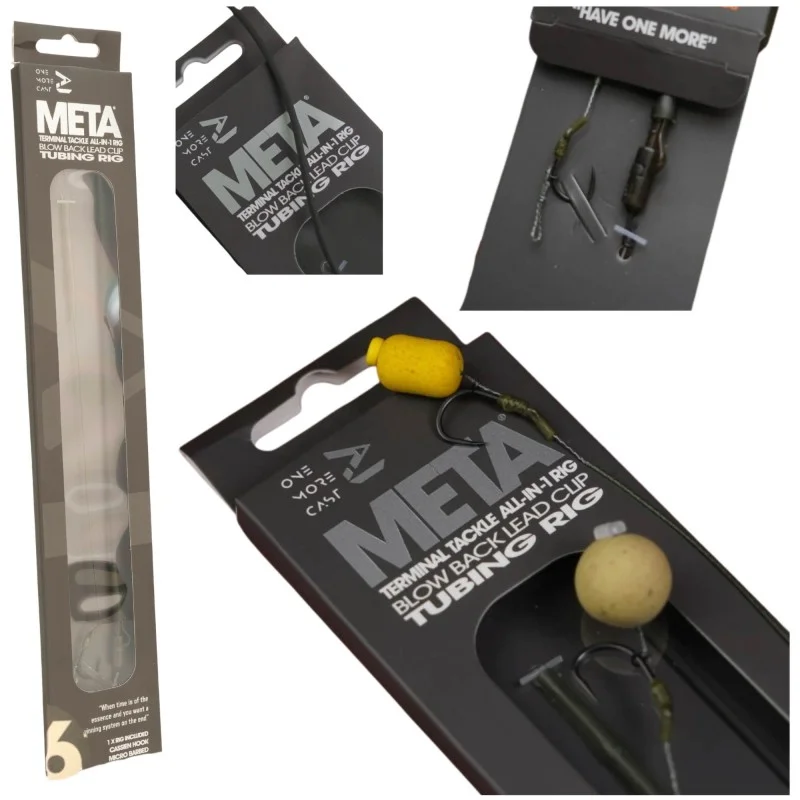 Przypon One More Cast Surrender All-In-1 rigs Blend Tubing Blow Back Rig Cassien Barbed - 6 Okazja