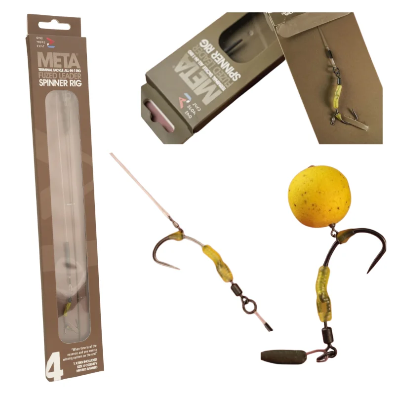 Szybka dostawa Przypon One More Cast Surrender All-In-1 Rigs Blend Fuzed Leader Leadclip Spinner Colne V Barbed - 4