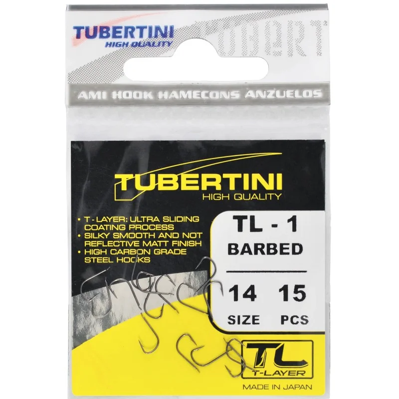 Kup teraz Haczyki Tubertini Serie TL-1 Barbed - 20 (15 szt.)