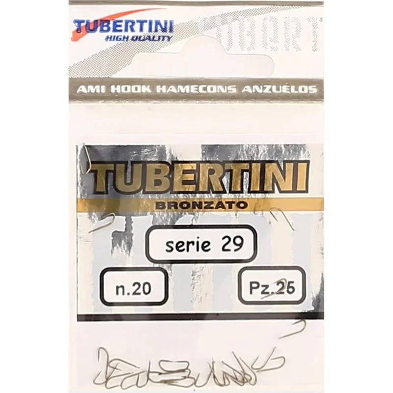 Hit cenowy Haczyki Tubertini Serie 29 Nickel Barbless - 18 (25 szt.)