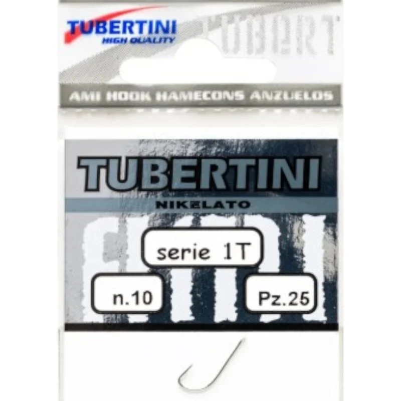 Haczyki Tubertini Serie 1T Nickel Barbed - 22 (25 szt.) Oferta limitowana