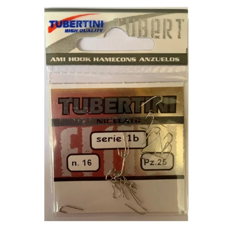 Dodaj do koszyka Haczyki Tubertini Serie 1B Nickel Barbed - 20 (25 szt.)