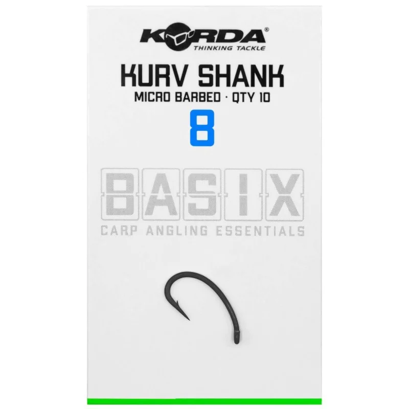 Haczyki Korda Basix Kurv Barbed - 8 Dodaj do koszyka