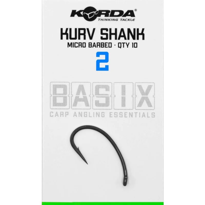 Haczyki Korda Basix Kurv Barbed - 2 Taniej