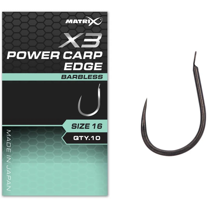 Kup online Haczyki Matrix X3 Power Carp Edge Barbless - 12