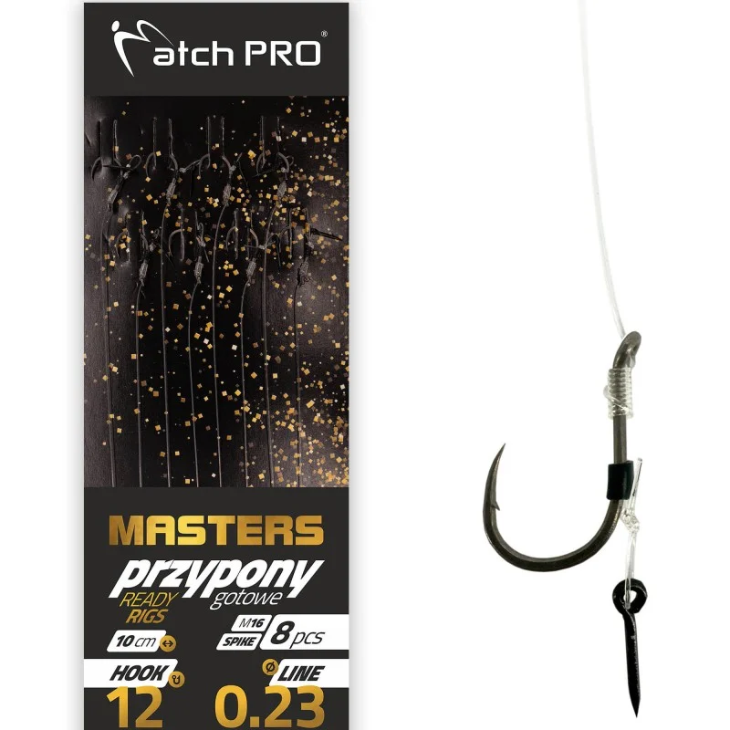 Przypony MatchPro Mf Masters Spike Barbed M16 0,23mm 10 Hit sprzedaży