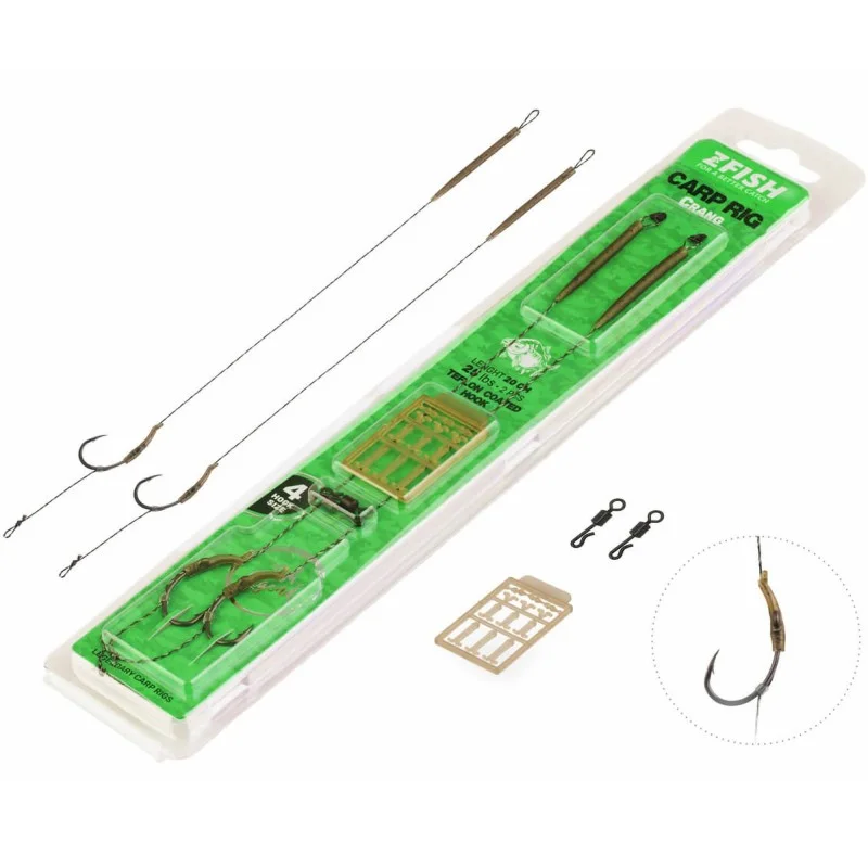 Przypony Zfish Crang Carp - 4 Niska cena