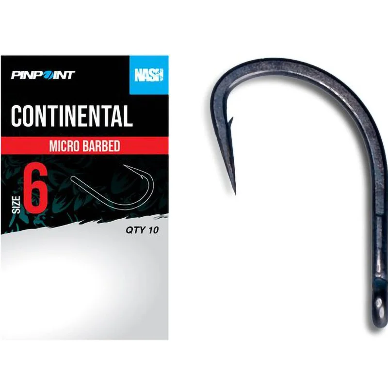 Promocja Haczyki Nash Continental Barbed - 6