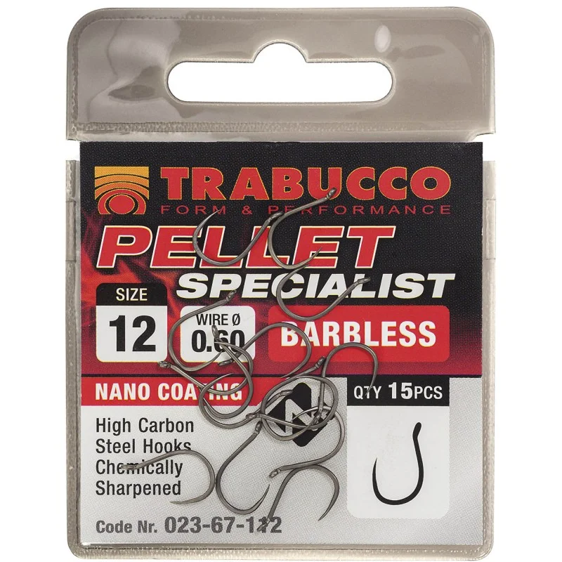 Wybór klientów Haczyki Trabucco Pellet Specialist Bezzadziorowe - 12