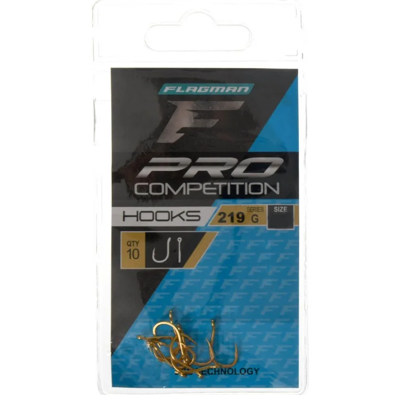 Promocja Haczyki Flagman Pro Competition 219 Gold Zadziorowe - 12