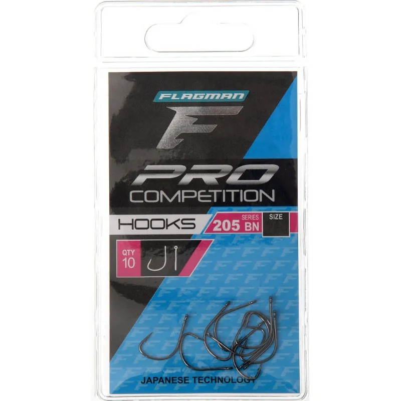 Wyjątkowa oferta Haczyki Flagman Pro Competition 205 BN Zadziorowe - 6