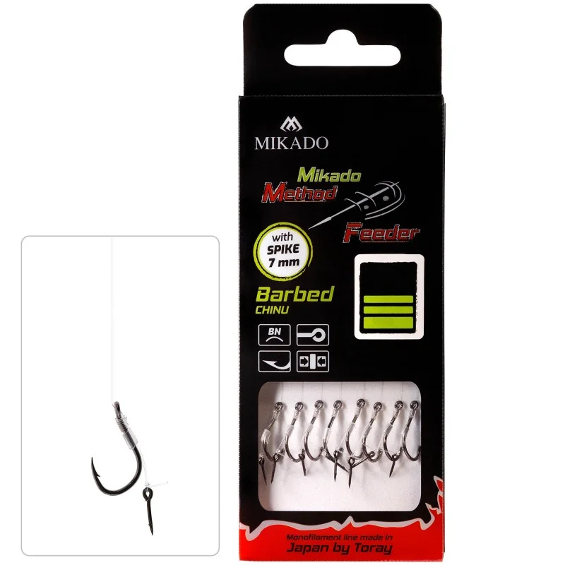 Tylko dziś Przypony MF Mikado Z Igłą Zadziorowe MF13 - 10/0.20mm/10cm