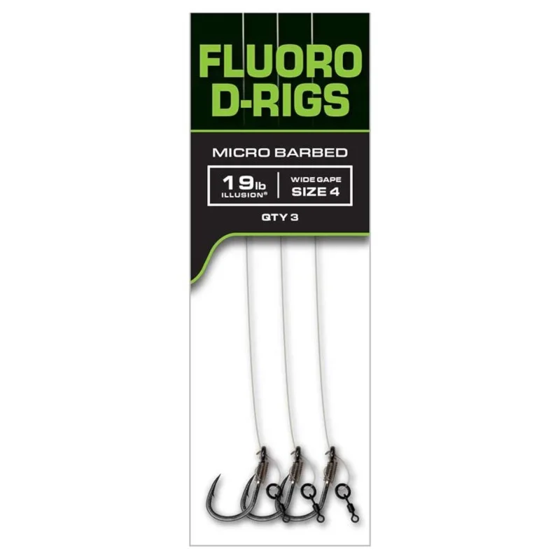 Ostatnia szansa Przypony Fox Carp Ready Rigs - Fluoro D-Rig - 4