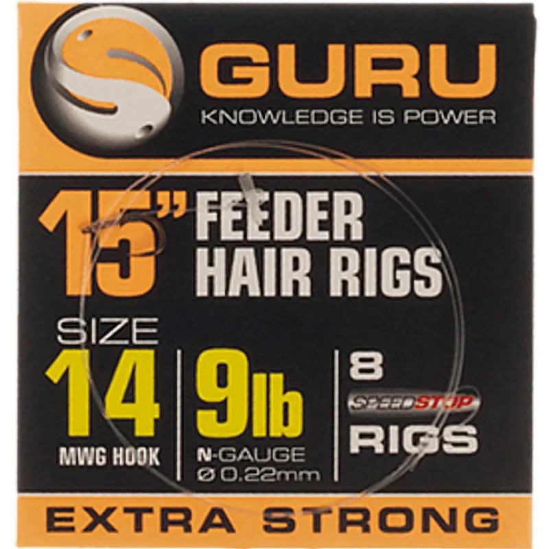 Przypony Guru Ready Rigs With Speed Stops 38cm 0.19mm - 14 Do wyczerpania zapasów
