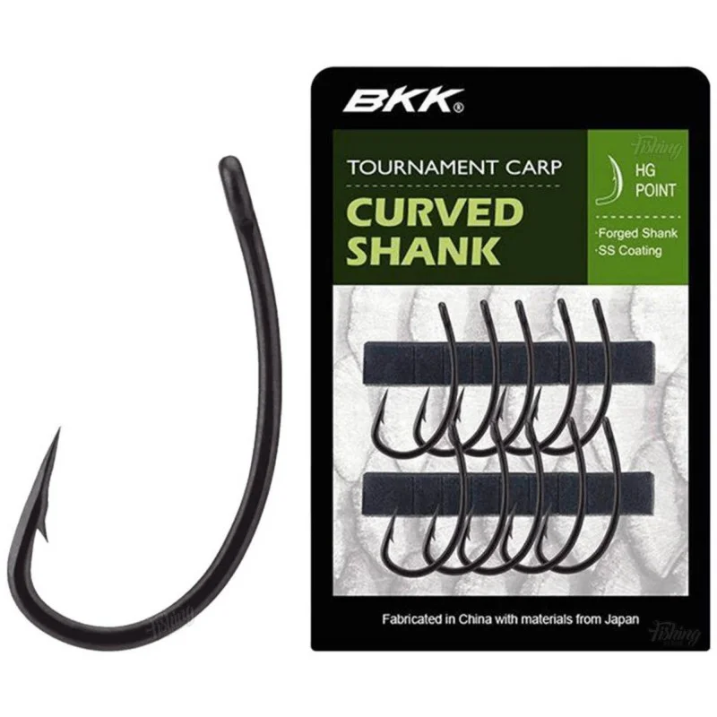 Haczyki Karpiowe BKK Curved Shank - 8 Promocja
