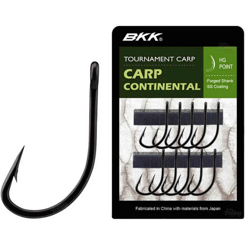 Bezpieczna płatność Haczyki Karpiowe BKK Carp Continental - 2