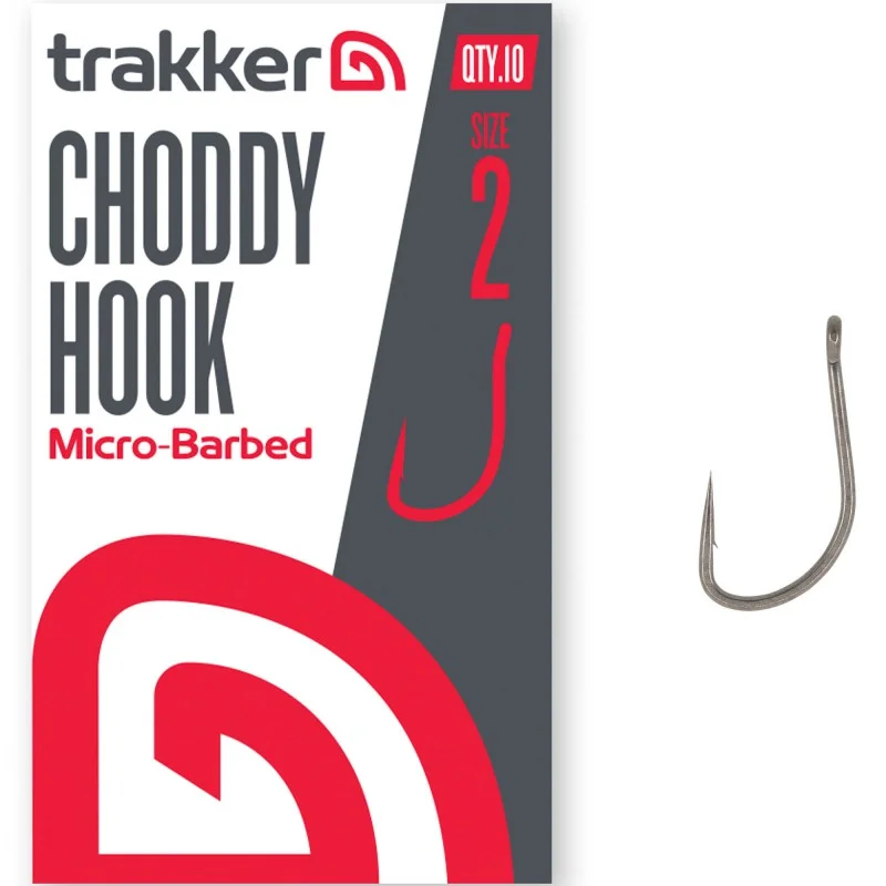 Haczyki Trakker Choddy Hooks Micro Barbed - 2 Dostępne od ręki