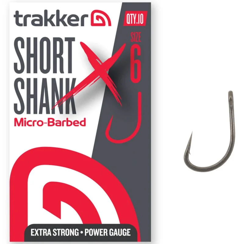 Wyjątkowa oferta Haczyki Trakker Short Shank XS Hooks Micro Barbed - 4