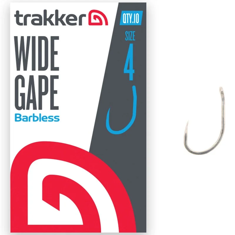 Haczyki Trakker Wide Gape Hooks Barbless - 4 Nowy
