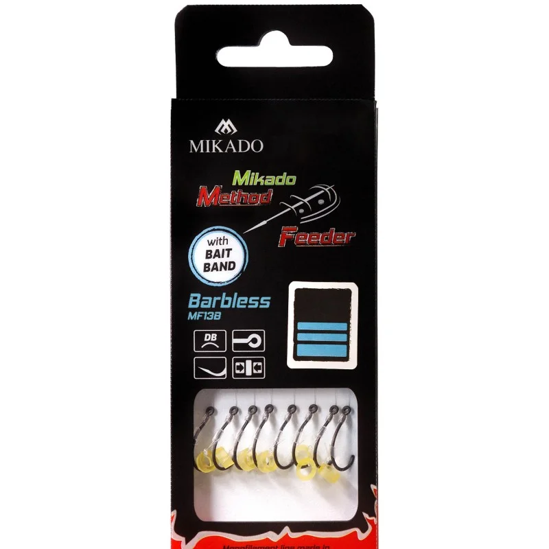 Przypony Mikado Mf Z Gumką Bezzadziorowe Mf138 - 12/0.18mm/10cm Wybór klientów