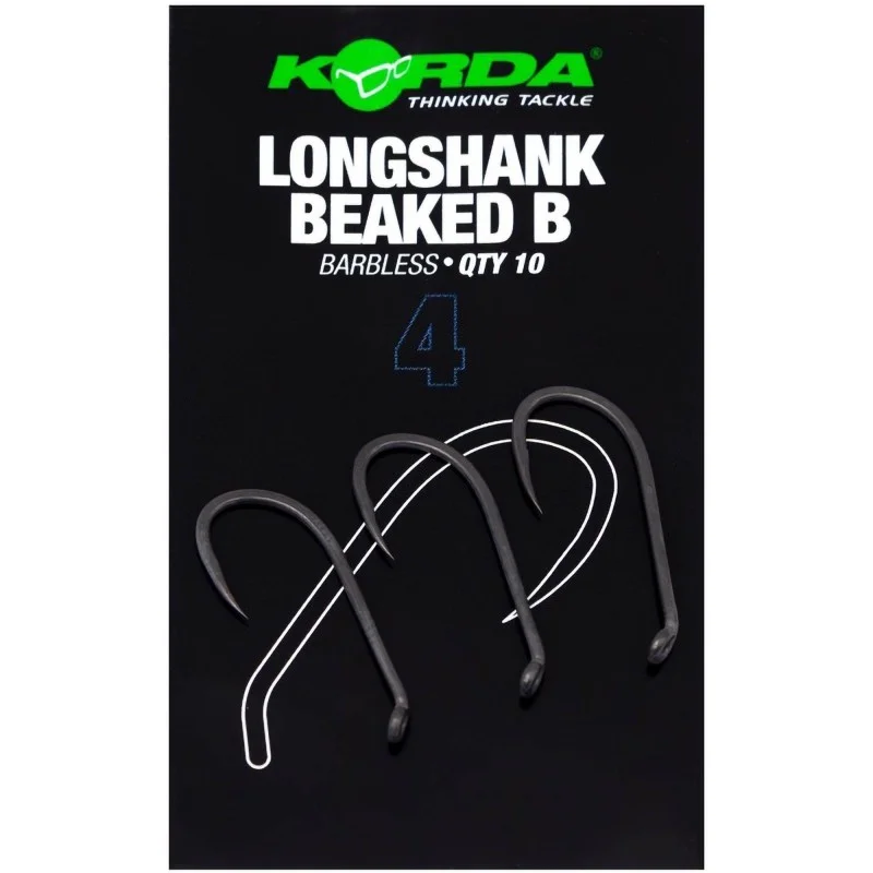 Haczyki Korda Longshank Beaked Barbless - 4 Kup online