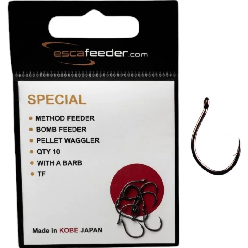 Haczyki Z Zadziorem Esca Feeder Special - 12 Ograniczona ilość