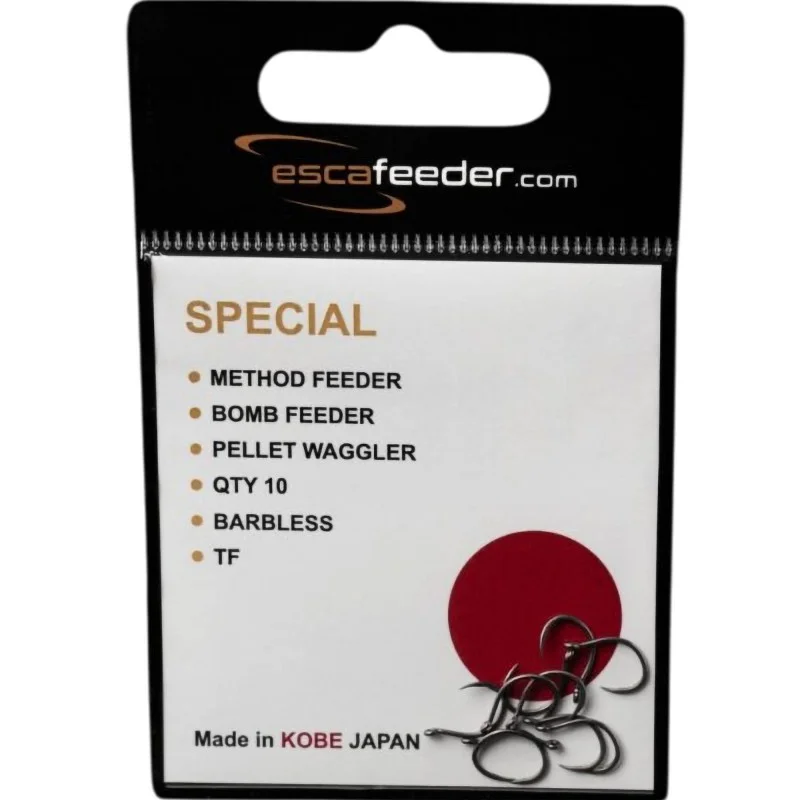 Haczyki Bezzadziorowe Esca Feeder Special - 10 Wyprzedaż