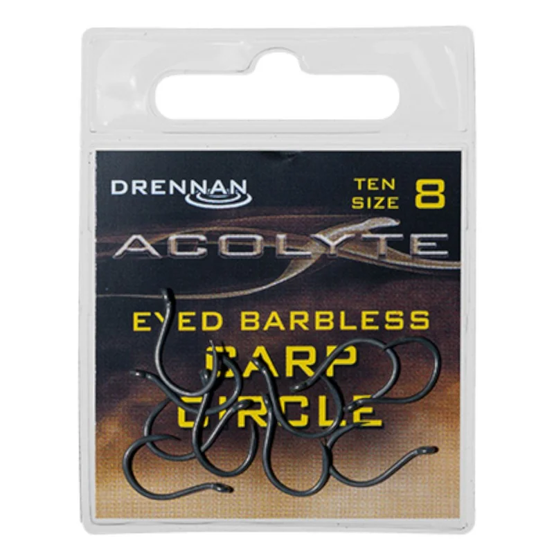 Ograniczona ilość Haczyki Drennan Acolyte Carp Circle - 10