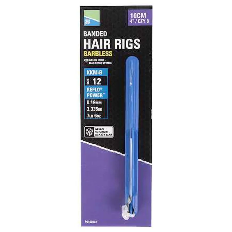Zamów teraz Gotowe Przypony Preston KKM-B Mag Store Hair Rigs Banded 38cm - 14