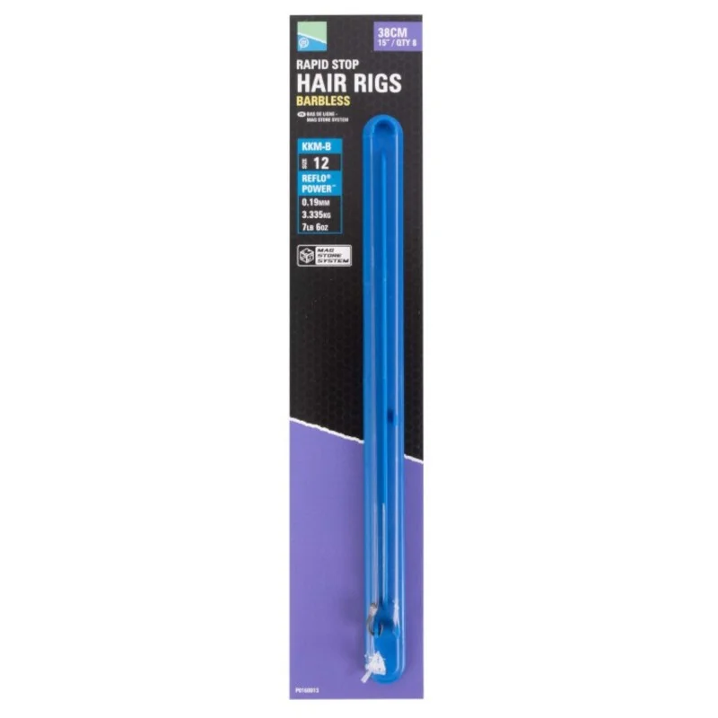Rabat Gotowe Przypony Preston KKM-B Mag Store Hair Rigs Rapid Stop 38cm - 12