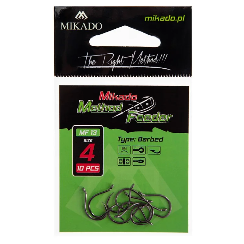 Haczyk Mikado MF13 - 4 Z Zadziorem Szybka wysyłka