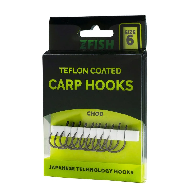 Okazja Haczyki Zfish Carp Hook Chod - rozmiar 6