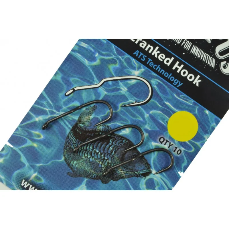 Haczyki Carp'R'Us Cranked Hook ATS Technology - 6 Oferta