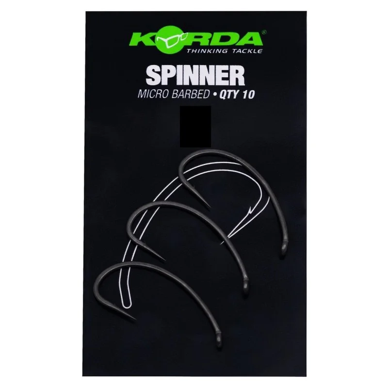 Nie przegap Haczyki Korda Spinner Micro Barbed - 4