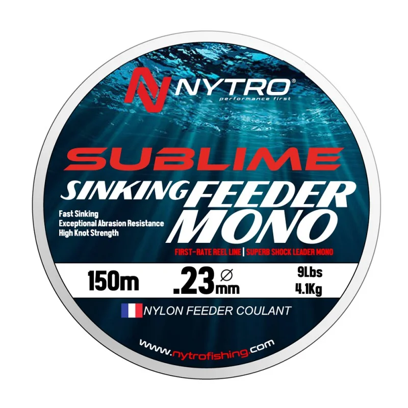 Żyłka Nytro Sublime Sinking Feeder Mono 0,20 Niska cena