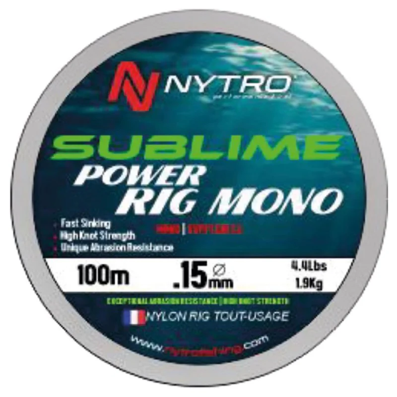 Sprawdź teraz Żyłka Nytro Sublime Power Rig Mono 0,19