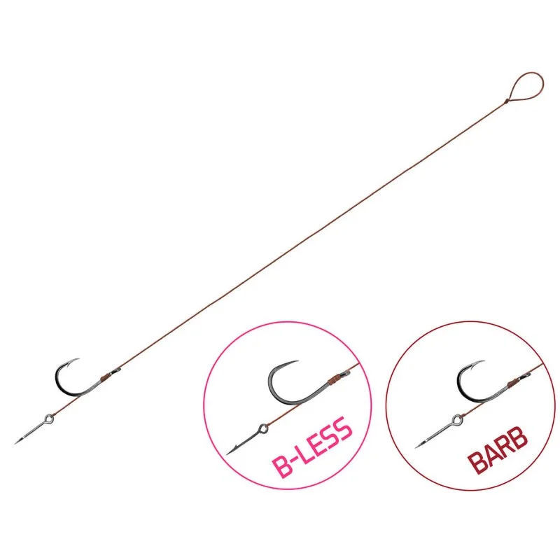 Gotowy Przypon Delphin Sting Z Zadziorem - 12cm / 0,10mm / BARB #6 / Sting 7mm Bezpieczne zakupy