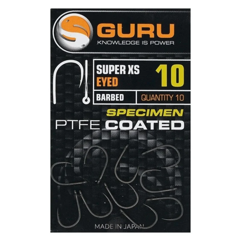 Haczyki Guru Super XS Eyed Barbed - 10 Do wyczerpania zapasów